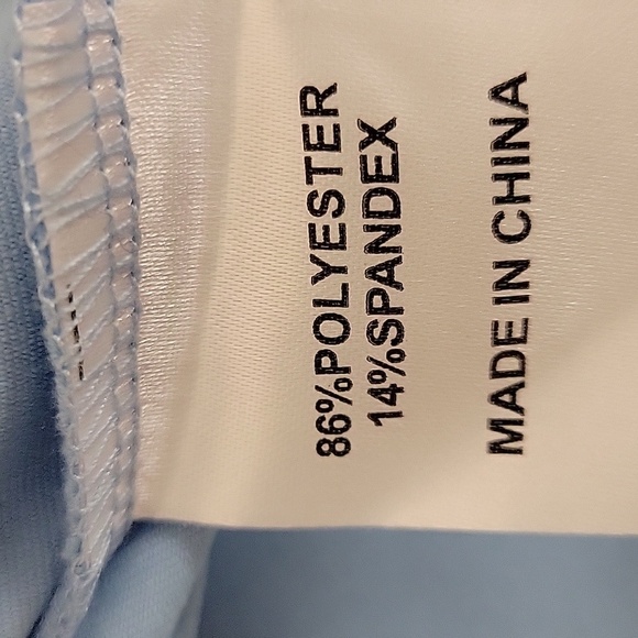 Greenside Golf Men's Light Blue 3/4 Zip Sz Large. Polyester Spandex - Picture 5 of 5